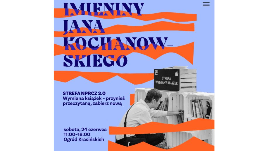 NPRCz 2.0 na pikniku literackim Imieniny Jana Kochanowskiego